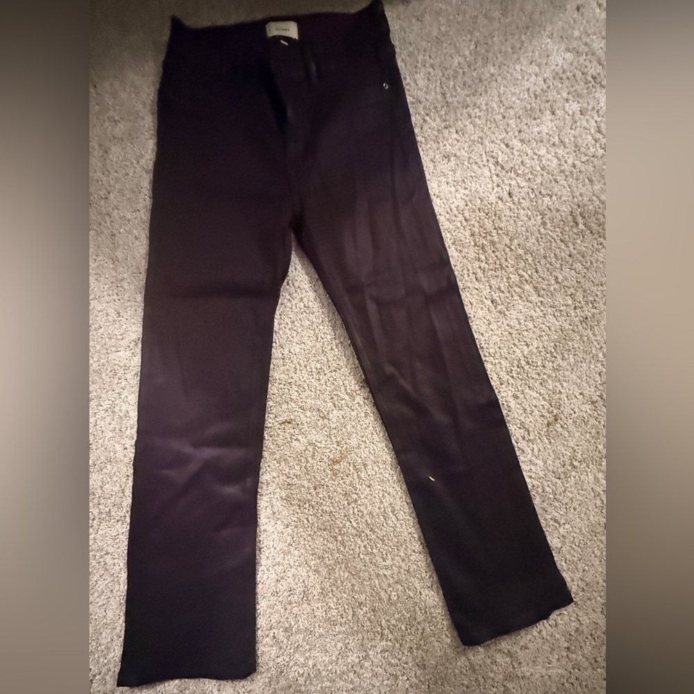 DL1961 Midnight Black Cropped Jeans